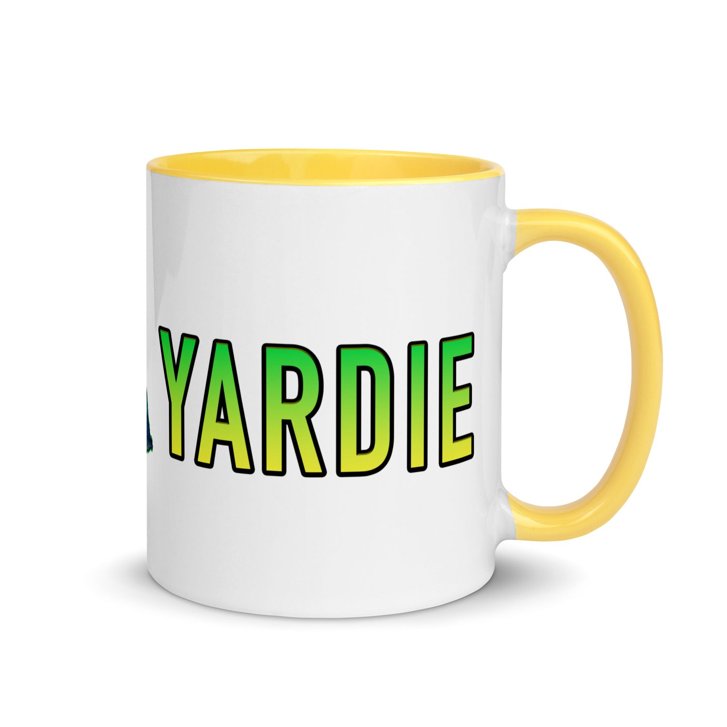 YARDIE Map & Photo of Montego, Bay Jamaica Mug with Color Inside