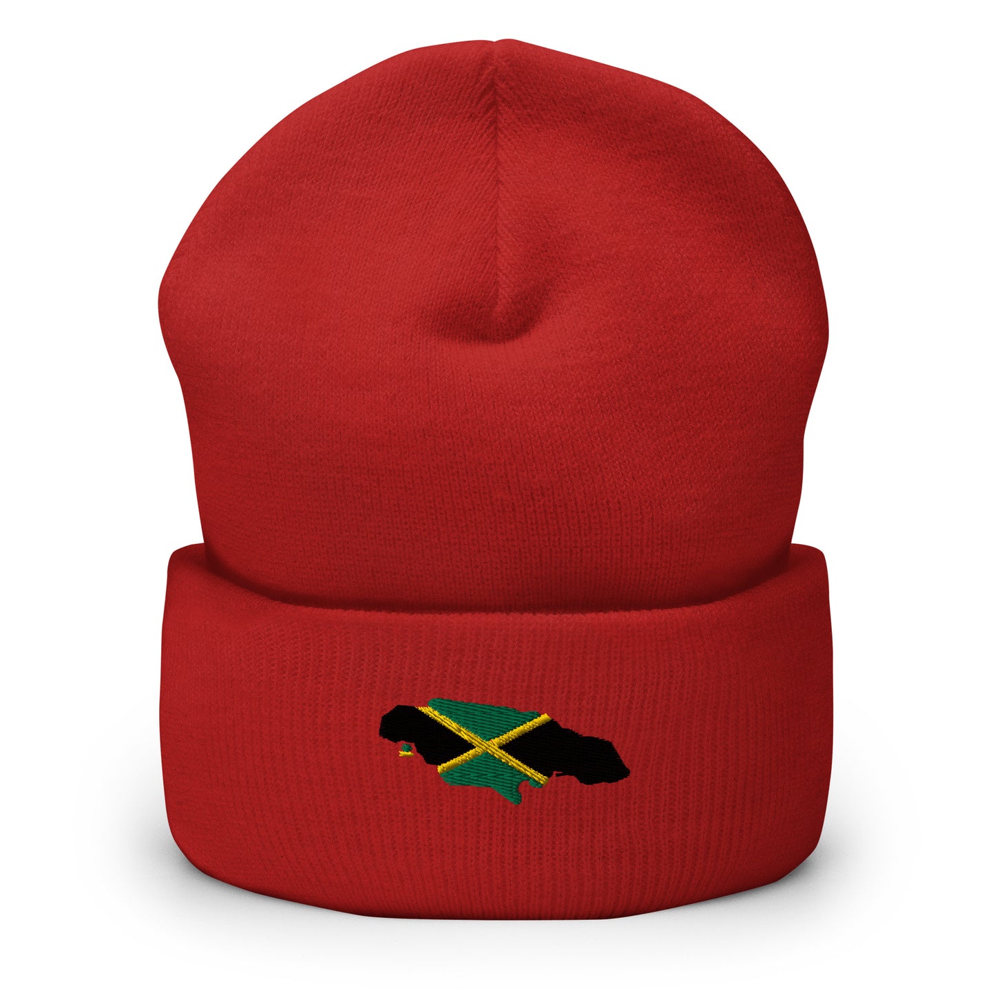 Map & Flag Jamaica Cuffed Beanie