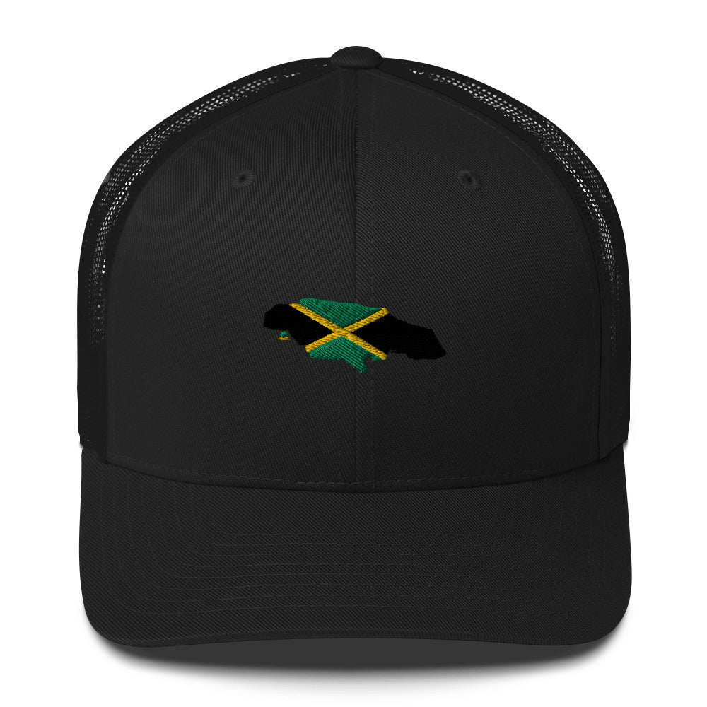 Map & Flag Jamaica Trucker Cap