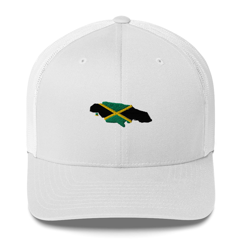 Map & Flag Jamaica Trucker Cap