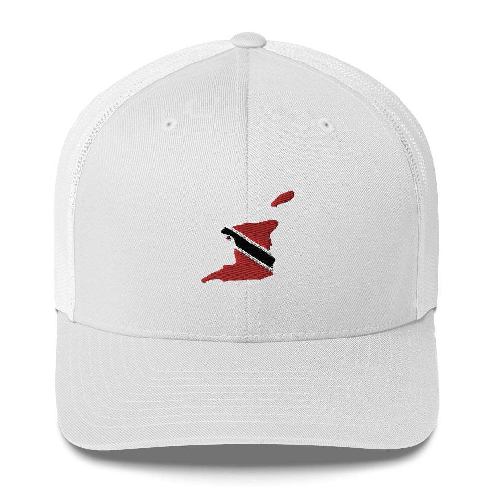 Trinidad & Tobago Map & Flag Trucker Cap