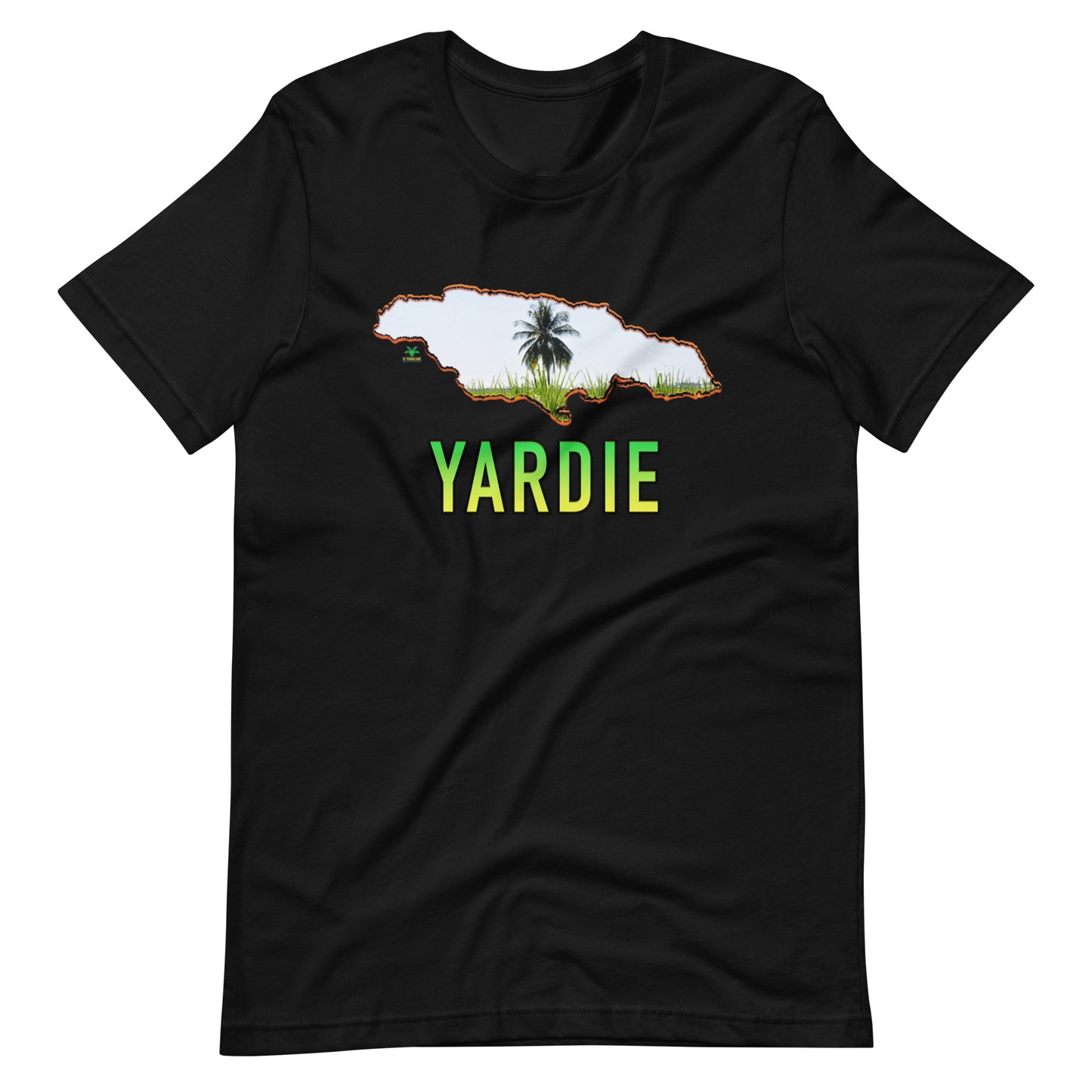 YARDIE Map & Photo, St. Elizabeth Jamaica Unisex t-shirt