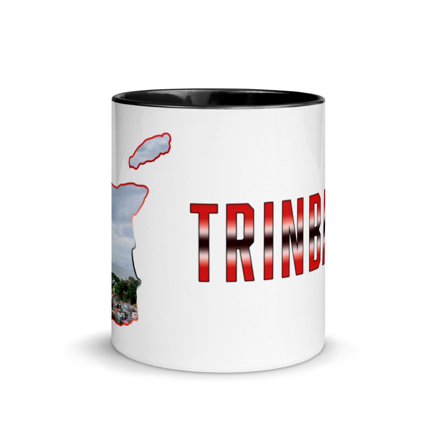 TRINBAGO Map & Photo San Fernando, Trinidad & Tobago Mug with Color Inside