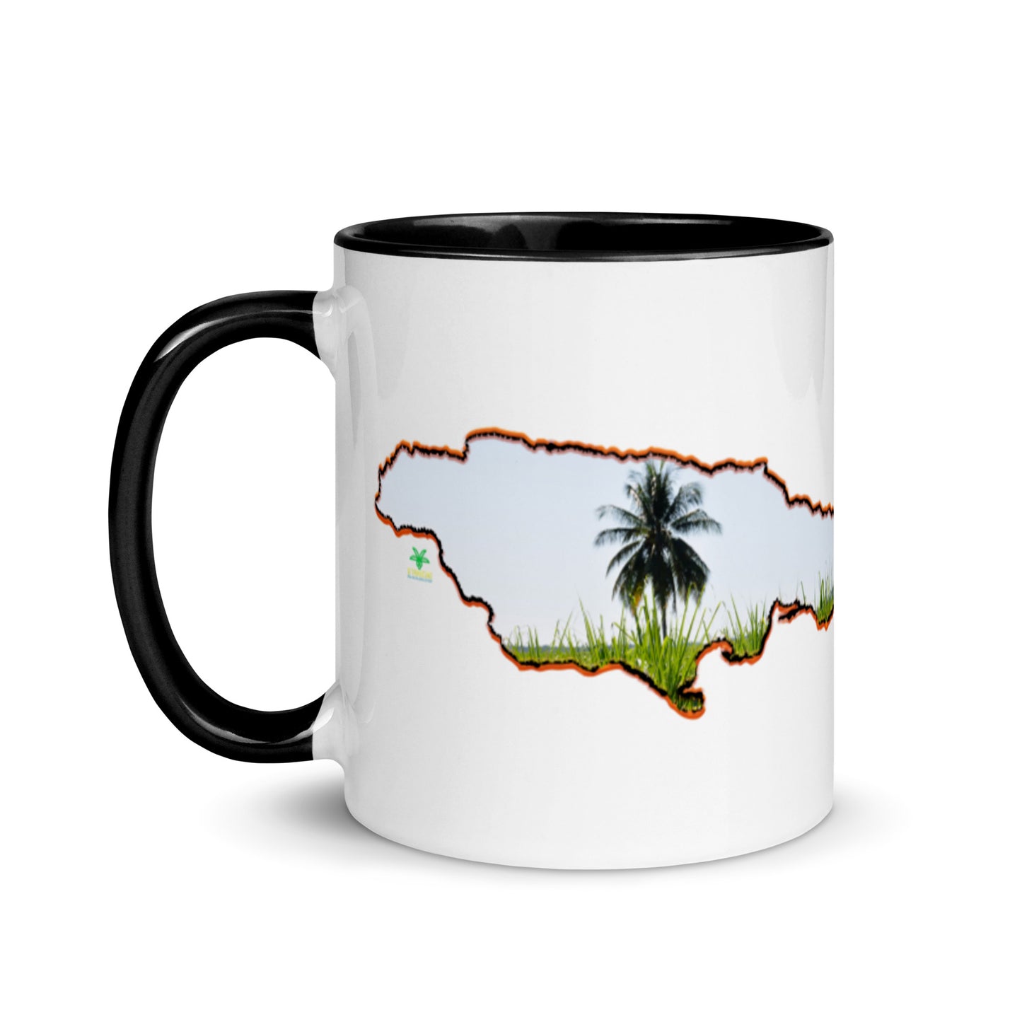 YARD Map & Photo St. Elizabeth, Jamaica Mug with Color Inside
