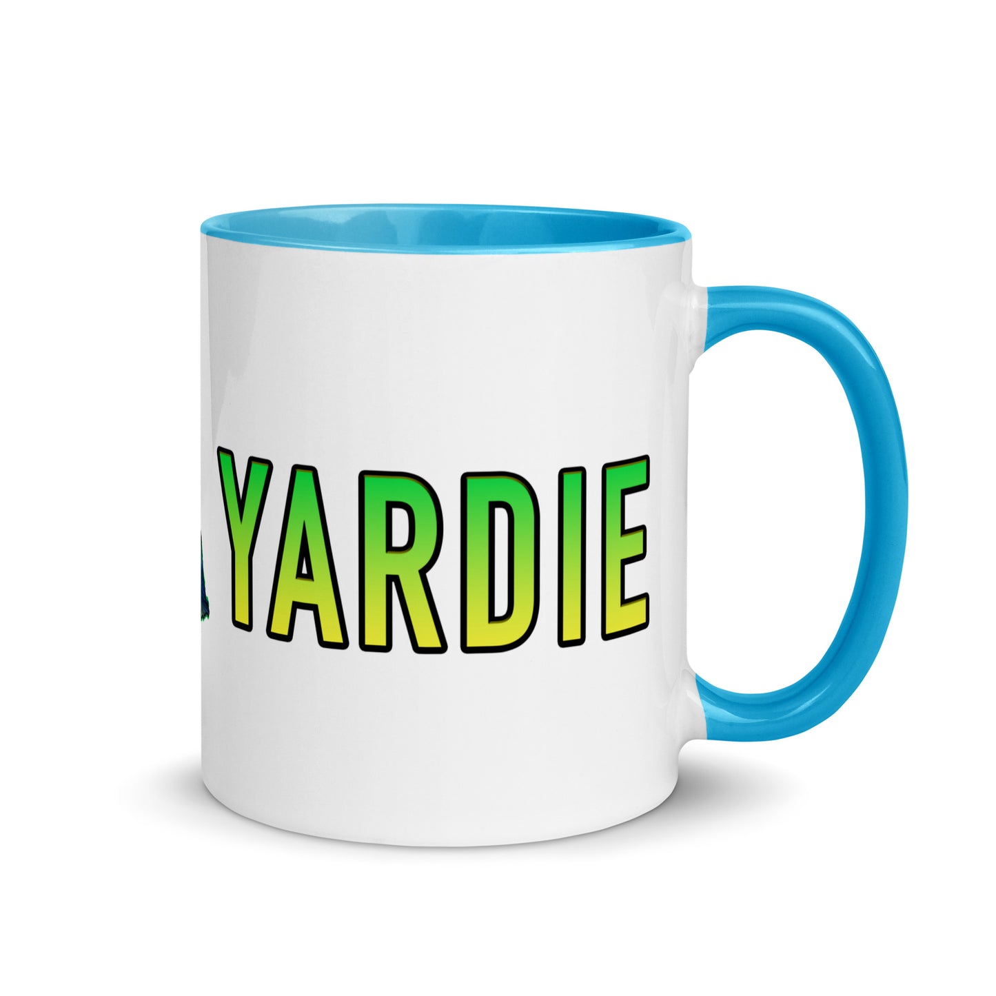 YARDIE Map & Photo of Montego, Bay Jamaica Mug with Color Inside