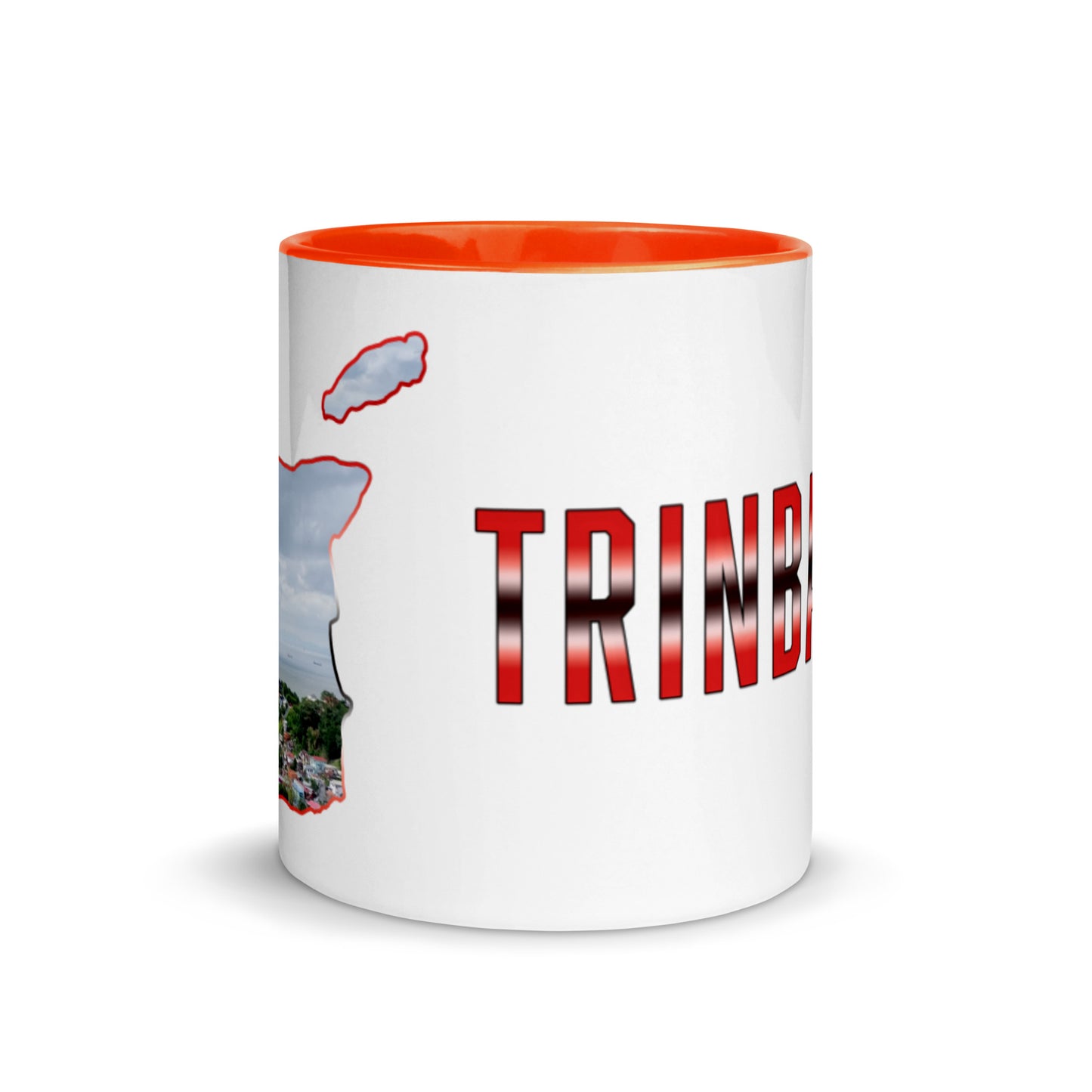 TRINBAGO Map & Photo San Fernando, Trinidad & Tobago Mug with Color Inside