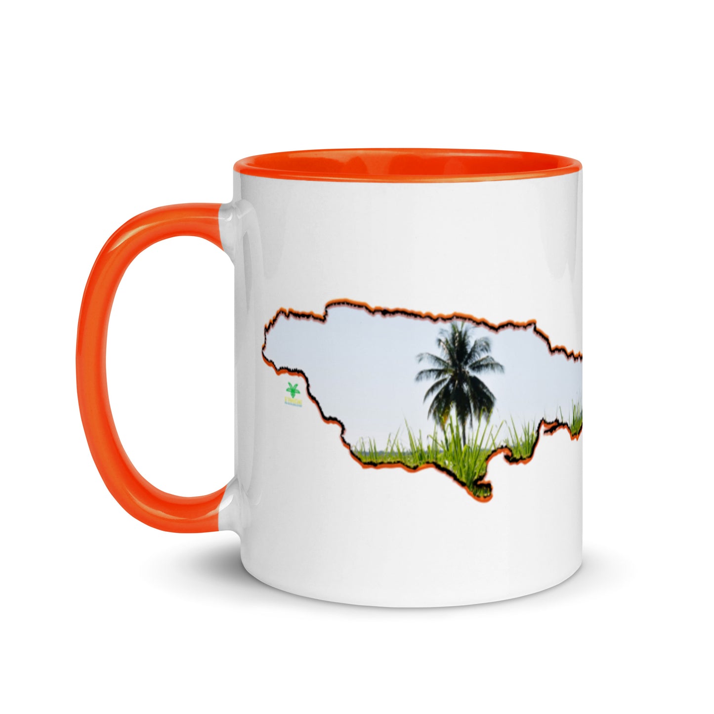YARD Map & Photo St. Elizabeth, Jamaica Mug with Color Inside