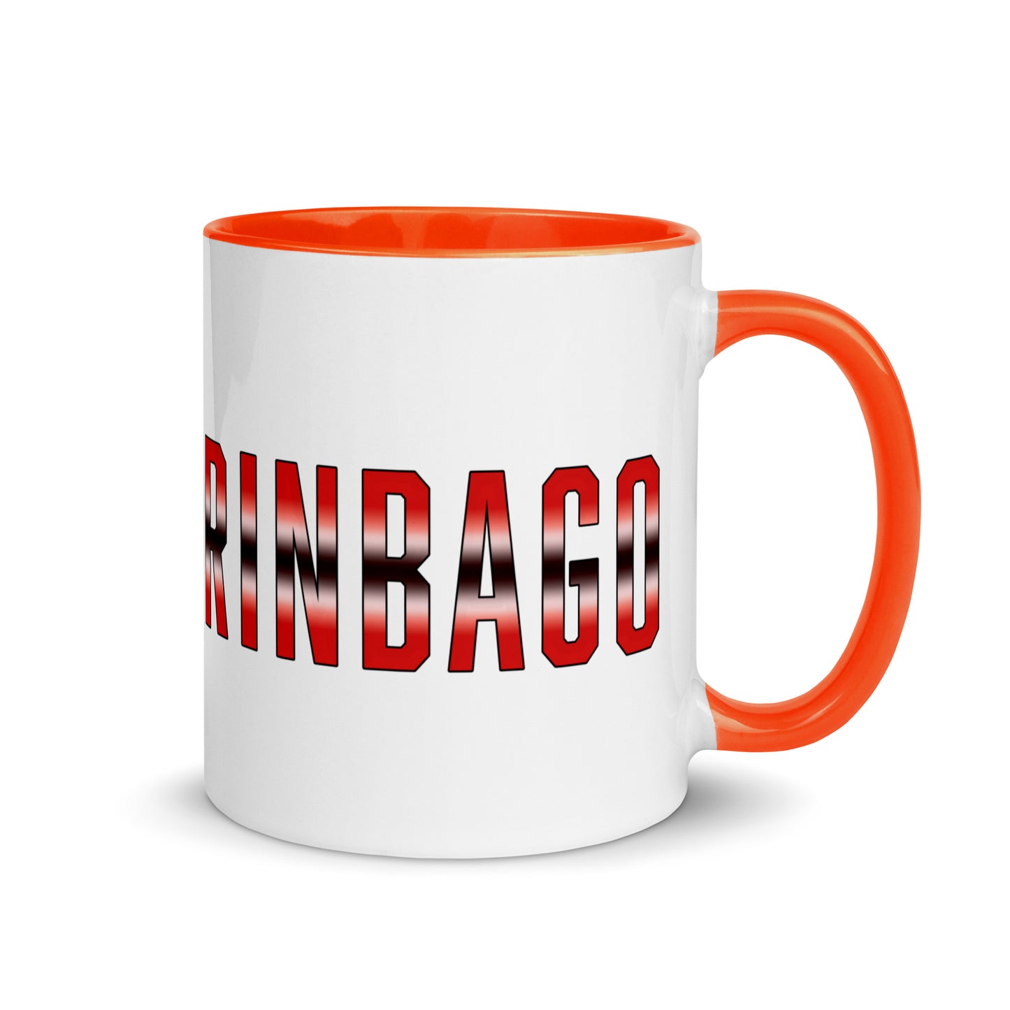 TRINBAGO Map & Photo of Maracas Bay, Trinidad & Tobago Mug with Color Inside