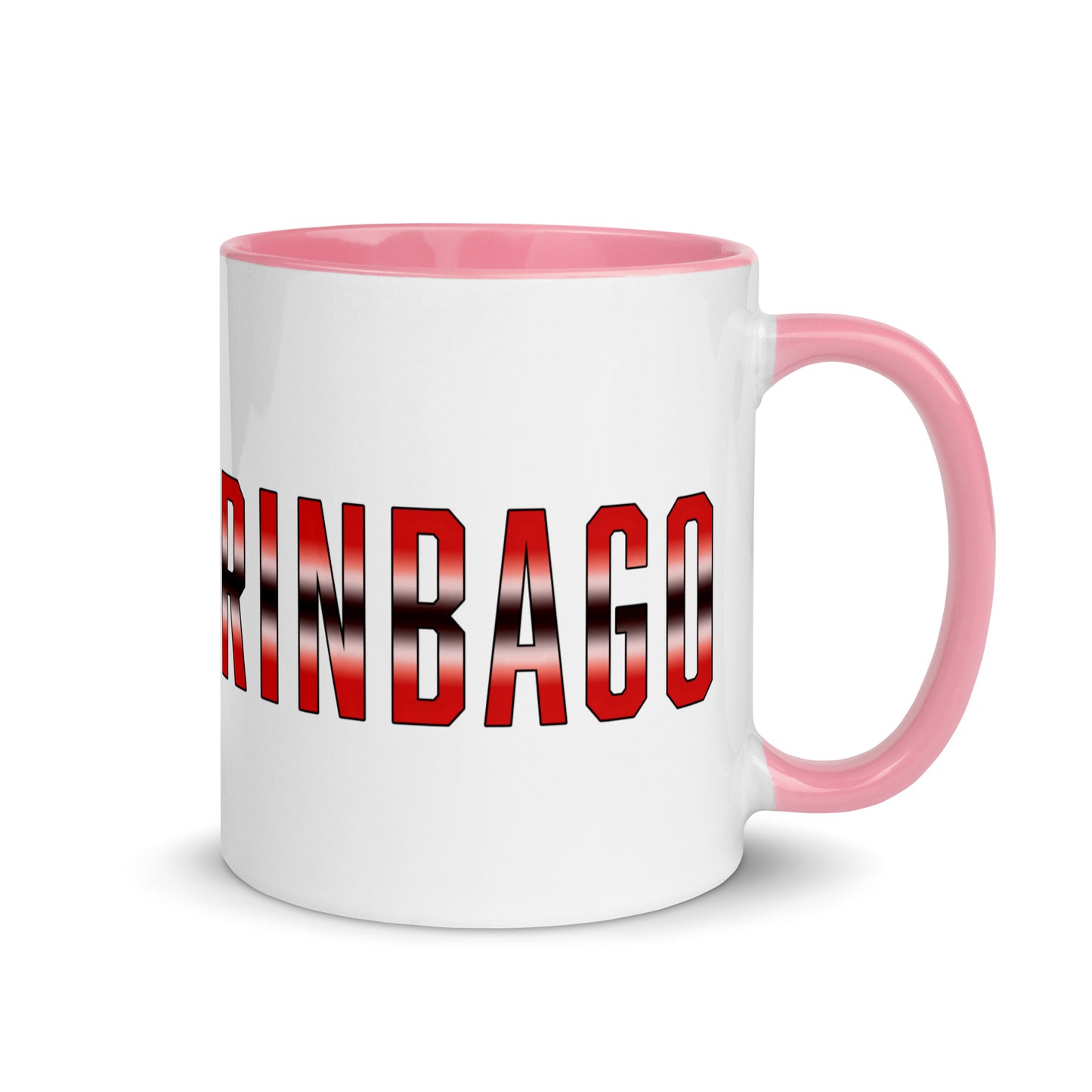 TRINBAGO Map & Photo of Maracas Bay, Trinidad & Tobago Mug with Color Inside