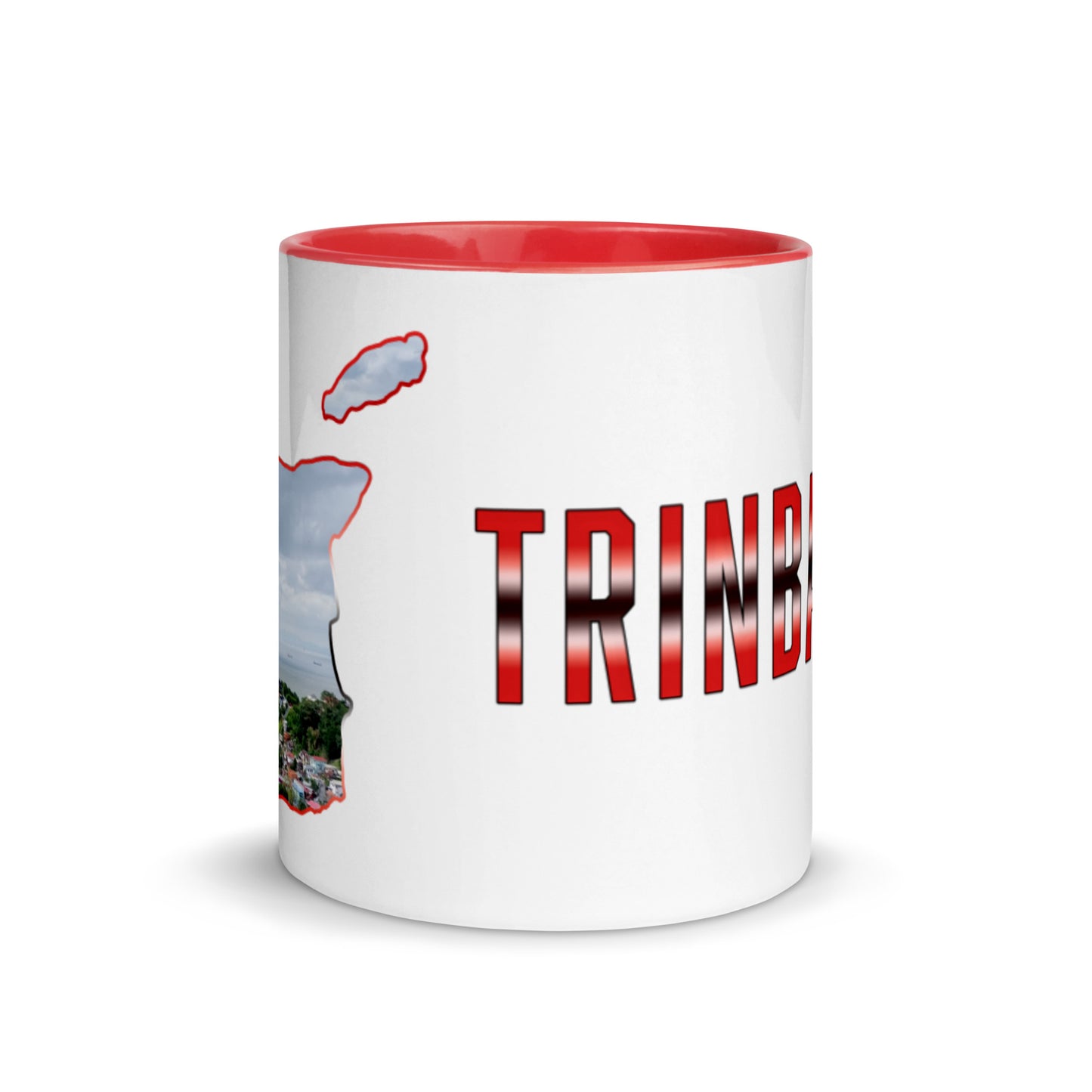 TRINBAGO Map & Photo San Fernando, Trinidad & Tobago Mug with Color Inside