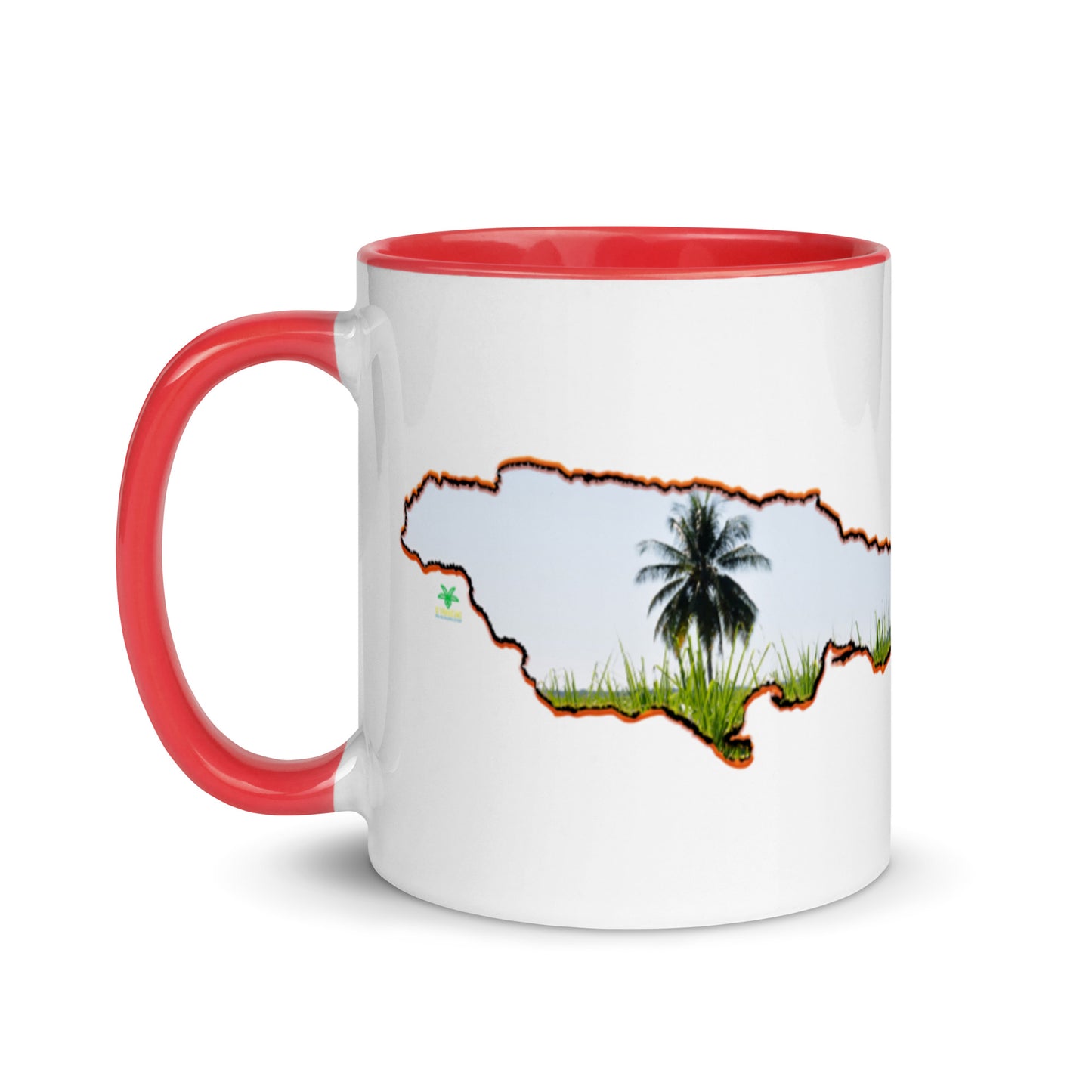 YARD Map & Photo St. Elizabeth, Jamaica Mug with Color Inside
