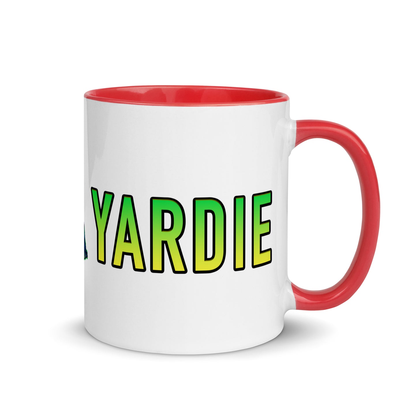 YARDIE Map & Photo of Montego, Bay Jamaica Mug with Color Inside