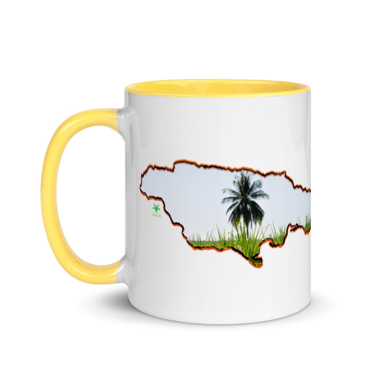 YARD Map & Photo St. Elizabeth, Jamaica Mug with Color Inside