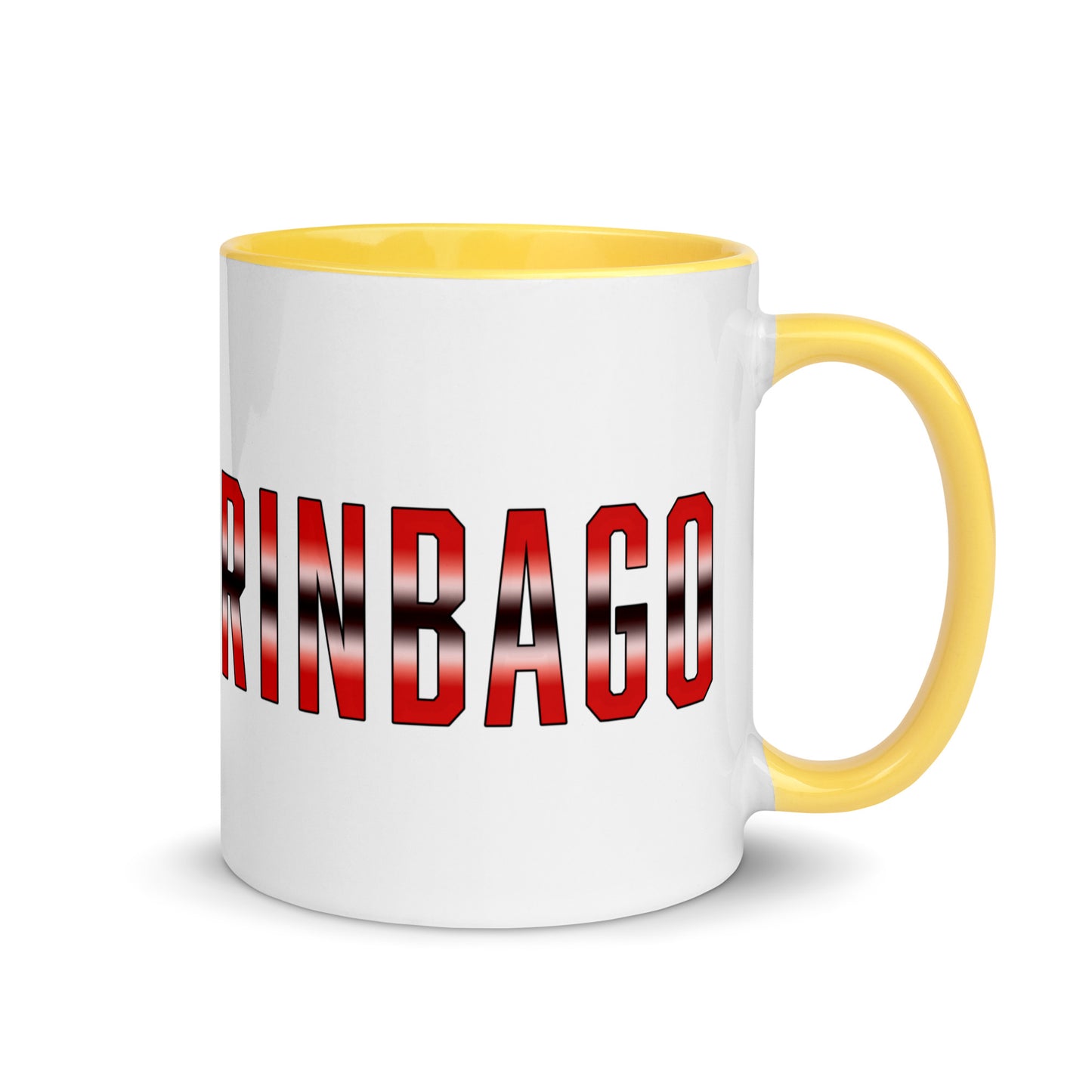 TRINBAGO Map & Photo of Maracas Bay, Trinidad & Tobago Mug with Color Inside